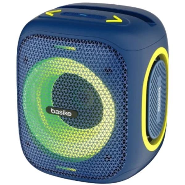 Imagem da caixa de som Bluetooth Basike BA-RAD127 em destaque na tabela comparativa de produtos