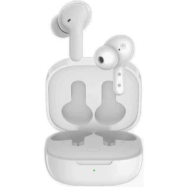 Imagem do fone de ouvido Bluetooth QCT T13 no formato quadrado